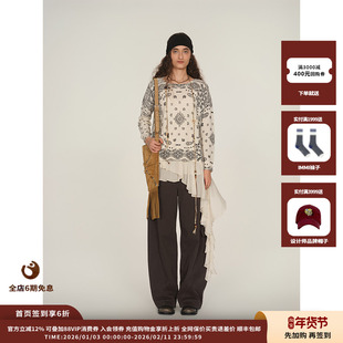 【现货】设计师品牌ICE DUST 25PF不对称口袋收脚长裤JULY