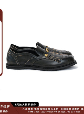 【现货 】AnOther Project 25SS Atticus 流苏布洛克乐福鞋