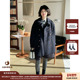 现货 设计师品牌IMMI25AW羊绒双面呢双排扣外套MWEFWWJK1142X