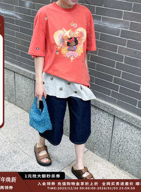 【现货】设计师品牌SELALAGU X OITMMTIO  25SS水果标签TEEJULY