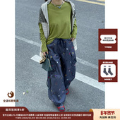 现货 设计师品牌ASYUS 25PF印花工装 裤 JULY