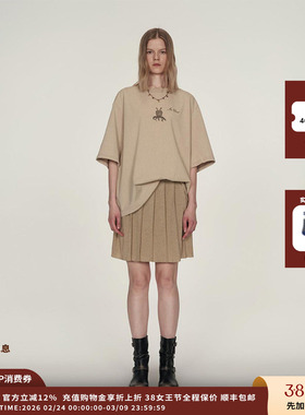 【现货】设计师品牌ICE DUST 25PF草药印花短袖T恤JULY