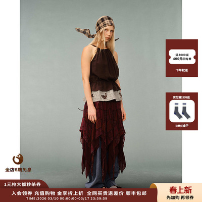 AUBRUINO宽松口袋长裤