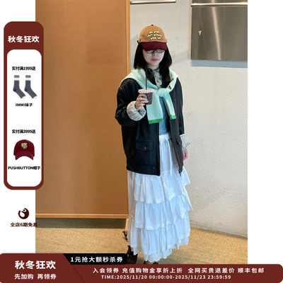 【现货】设计师品牌OPEN YY25PF多层半身裙JULY