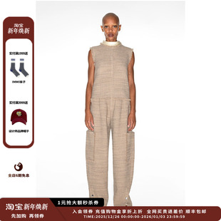 长裤 24AW麻感粗花呢工装 设计师品牌IMMI MWDFWWPT0652X 现货