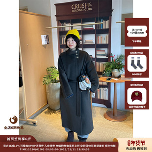 【现货】设计师品牌IMMI25AW羊绒双面立领长款大衣MWEFWWCO1095X