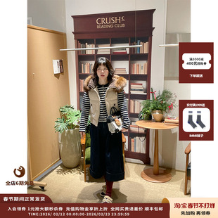 【现货】设计师品牌IMMI 25AW靛蓝厚牛仔翻边中裤MWEFWDPT0803A