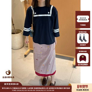 【现货】设计师品牌PUSHBUTTON 25PF胶囊水手印花运动衫上衣JULY