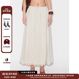 工装 25SURPLUS 品牌IMMI 喇叭型长半裙MWESSWSK0480X 新品