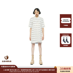 【现货】设计师品牌PUSHBUTTON 25PF POLO领短袖连衣裙JULY