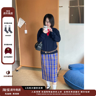 现货 V领纯色百搭POLO衫 设计师品牌AETHER 25AW JULY HAZE