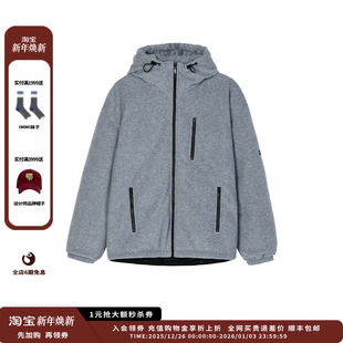 25AW复古绒面背帽鹅绒服JULY 设计师品牌OIIORIRI 现货