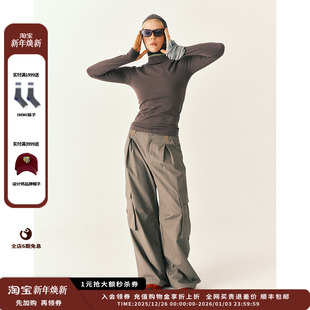 26RS宽松阔腿工装 SENTENCE 设计师品牌SHORT 裤 现货