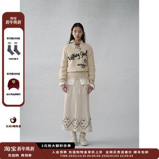 25AW粗支手工细节羊毛摆裙JULY 设计师品牌SWAYING 现货