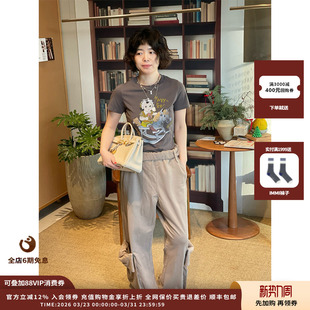 现货 摇滚风短款 设计师品牌OPEN 26PS T恤