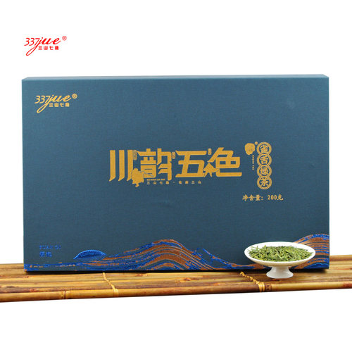 川韵五色三山七绝雀舌茶新茶