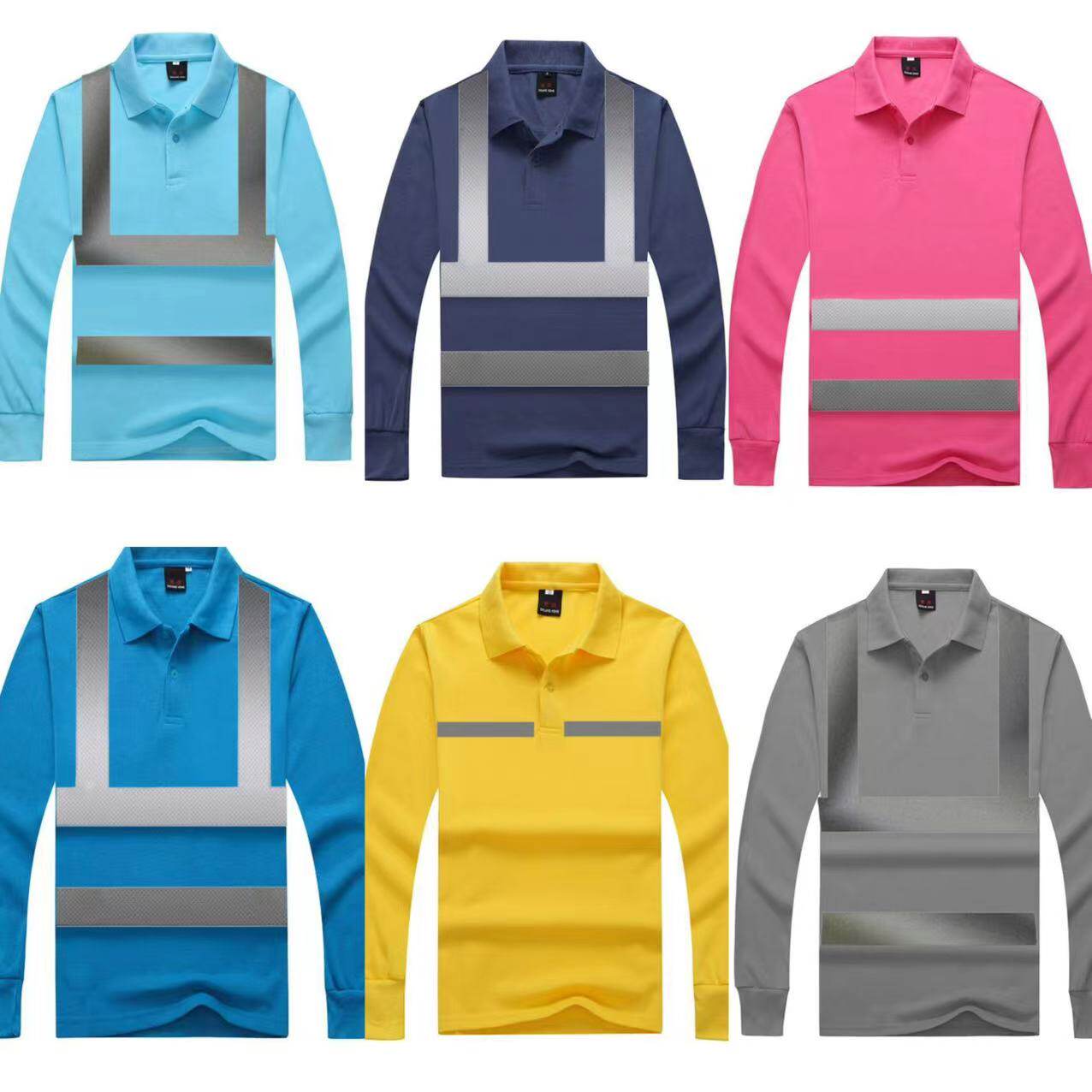 长袖衣服道路环卫反光现货长袖