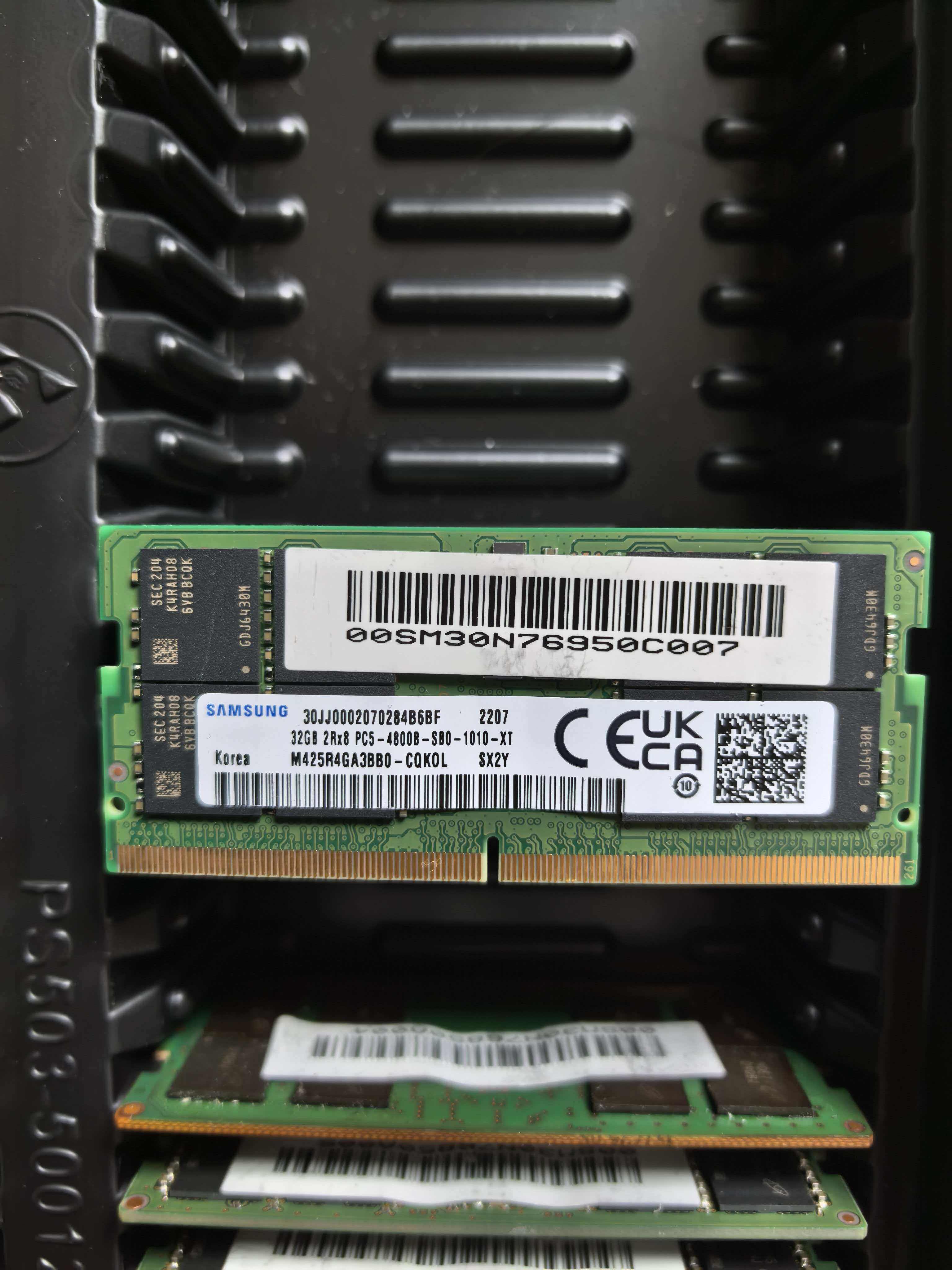 联想原装拆机 三星 32G DDR5 笔记本内存 4800