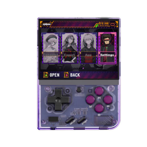 适用MIYOO Mini+ plus掌上游戏机屏幕高清软钢化膜防反光膜水凝膜