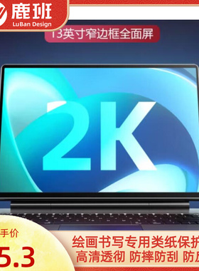 适用Daysky 12代二合一平板13寸防蓝光软钢化保护膜高清防指纹防反光类纸膜