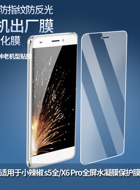 适用小辣椒红辣椒Note3/X1/XM/红辣椒XM-E/LA2-S/红辣椒LA2-T/红辣椒T1 (GM-T1)手机贴膜防刮膜软钢化水凝膜