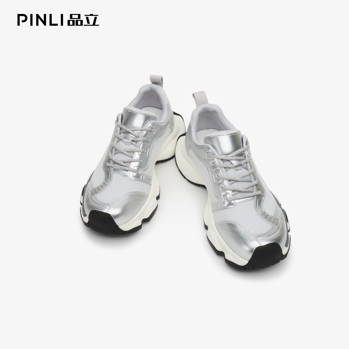 PINLI品立运动厚底休闲低帮鞋男