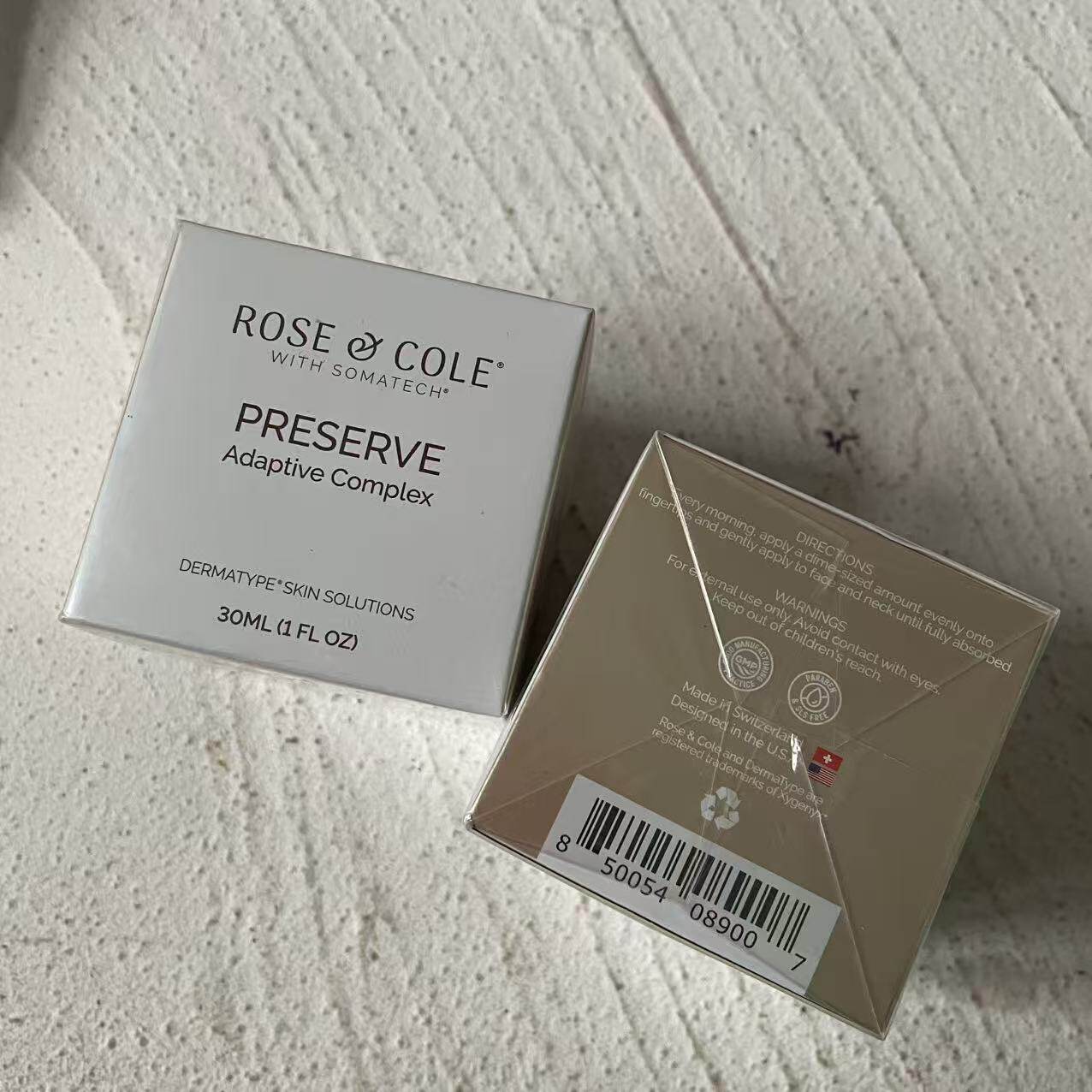 美国新生命 Rose&Cole 自适应日霜促进胶原蛋白合成增强屏障30ml