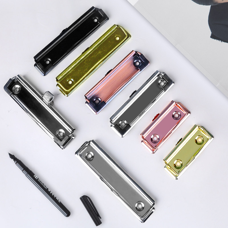 金属五金配件夹子写字板钢夹A4书写板夹具两孔强力压力夹平夹子,文具电教/文化用品/商务用品,文件夹/试卷夹,淘宝优惠券,粉丝福利购,淘宝优惠卷