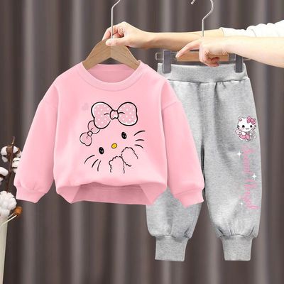 女童秋装童装洋气春秋季