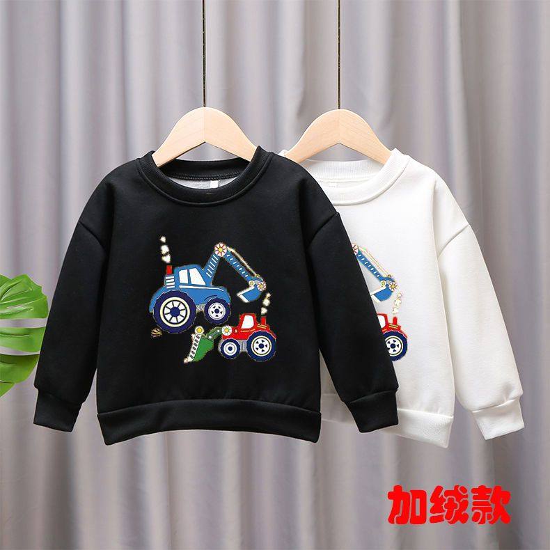 秋冬装新款圆领男童女童加绒加厚卫衣儿童宽松保暖洋气打底上衣潮,童装/婴儿装/亲子装,卫衣/绒衫,淘宝优惠券,粉丝福利购,淘宝优惠卷