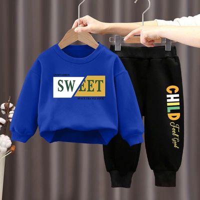 儿童印花设计童装衣服男