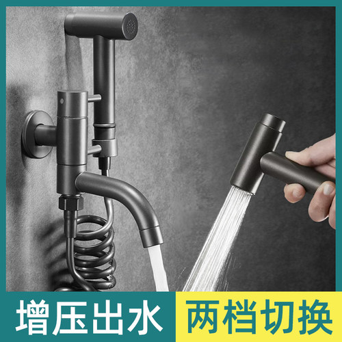 拖把池水龙头带喷枪拖布池墩布池