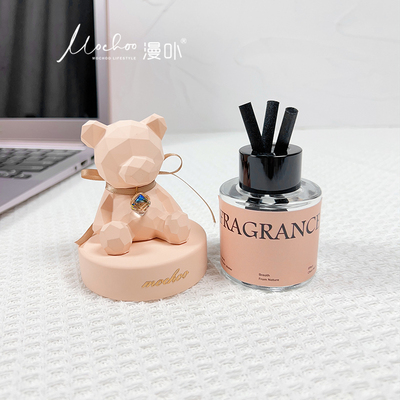 女神车饰小熊车载香薰持久淡香