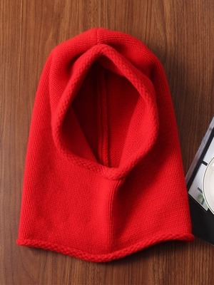 毛线帽/针织帽逛街百搭秋冬卷边