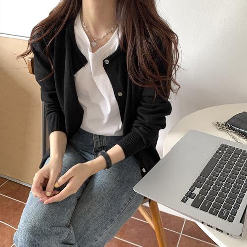 女装薄款开衫女毛衣外套