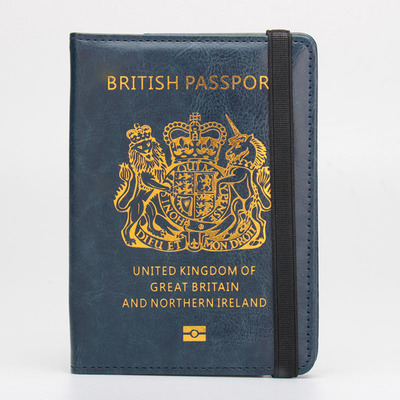 护照旅行卡包证件夹British