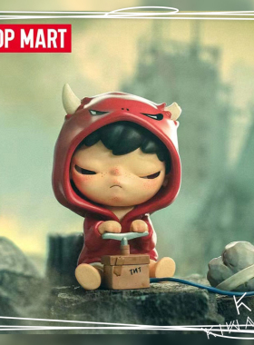 小野四代POPMART泡泡玛特Hirono小野默剧系列手办盲盒潮玩摆件4代