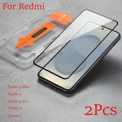 2Pcs Auto Installation Screen Protector For Redmi Turbo 5 Ma