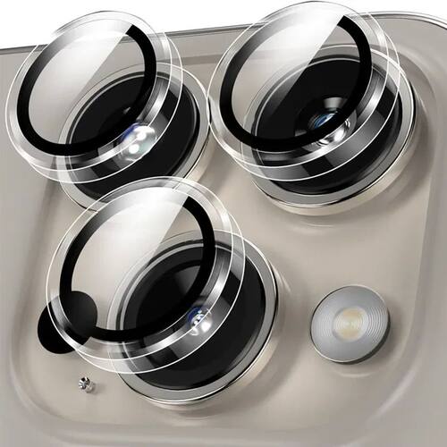 HD Clear Tempered Glass Camera Lens Protector for IPhone 17