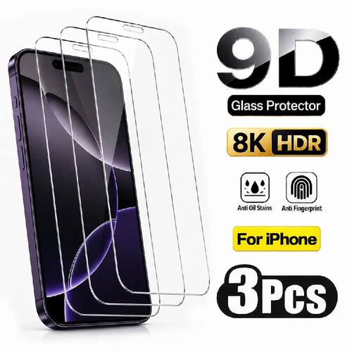 Tempered Glass For iPhone Duo 18 17 13 12 Pro Max Mini XR XS