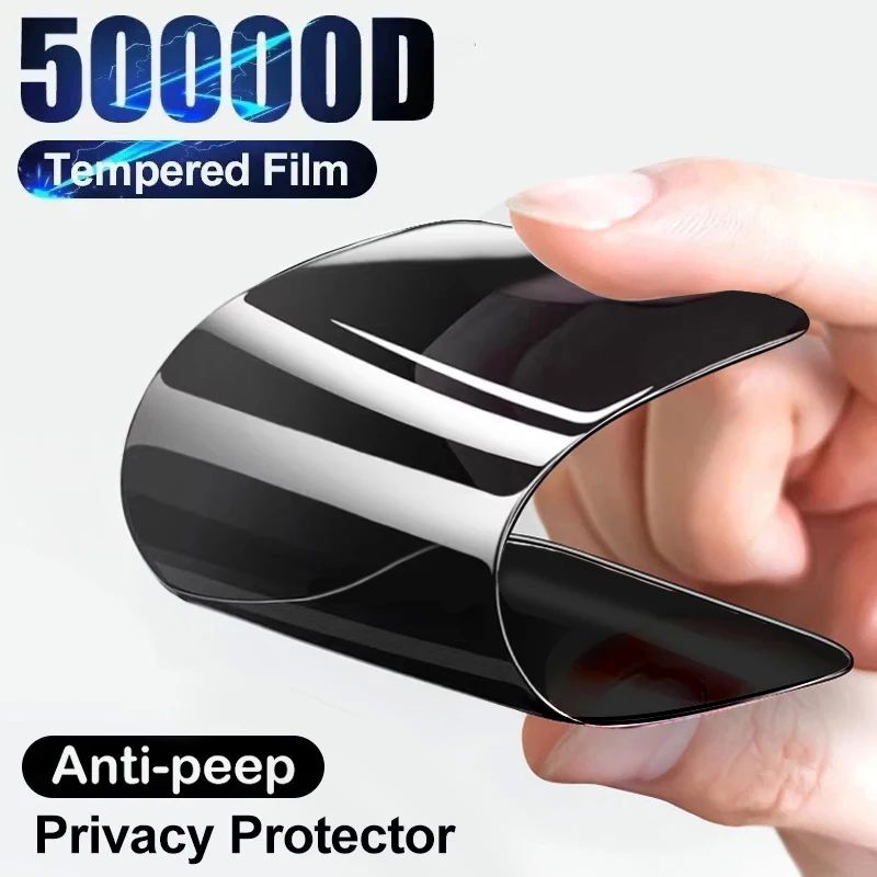 Anti-Peep Soft Ceramic Tempered Film For iPhone 14 13 X Privacy Screen Protector Soft Film Not Glass