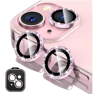 Glitter Camera Lens Protector Cover for iPhone 17 Air 16 15