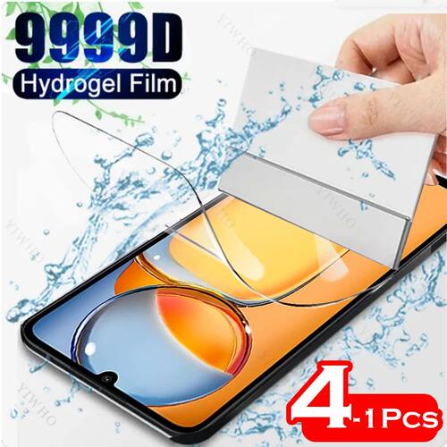 4-1psc Front Safety Hydrogel Film for Xiaomi Redmi 13C Scree
