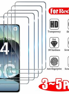 HD Glass For Redmi Note 14 13 12 11 10 Pro Pelicula de Vidro