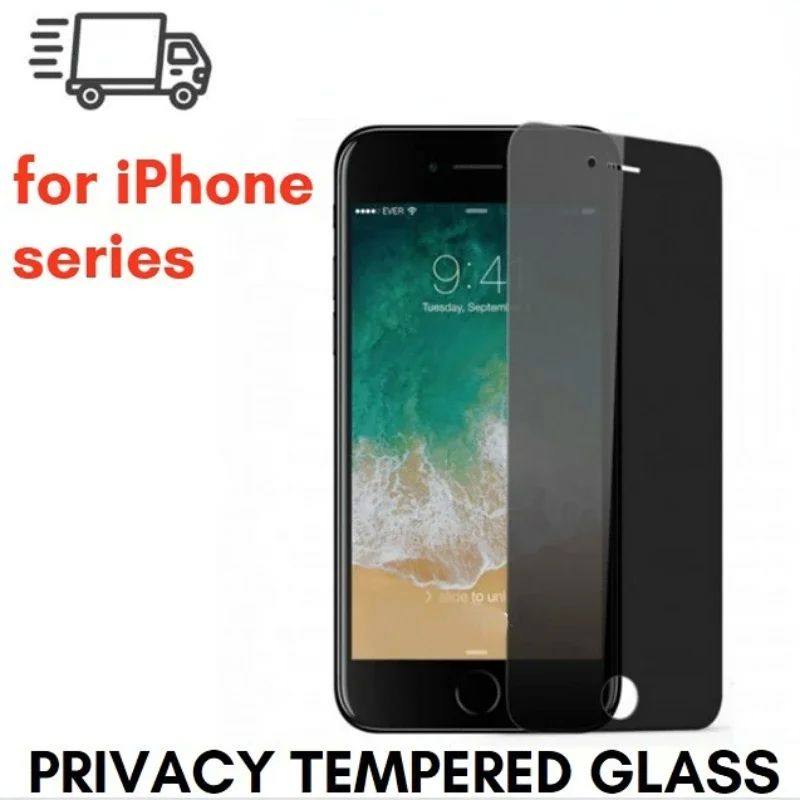 PRIVACY GLASS iPhone SE 2022 8 7 Plus SE 2020 - Tempered Gla