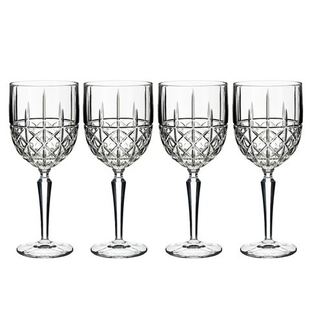 Waterford 沃特福德 Marquis Brady 水晶葡萄酒 红酒杯一套(4个)