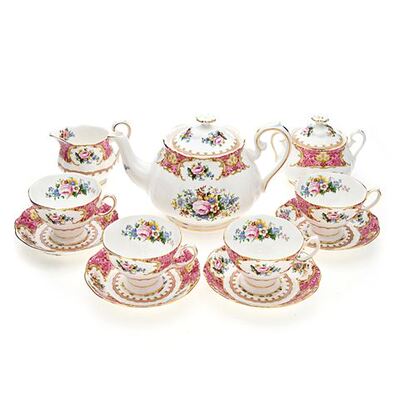 皇家英国经典整套茶具