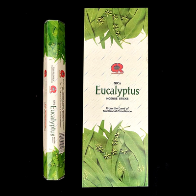 印度香GR品牌 桉树Eucalyptus 植物香线香室内薰香木质香进口正品