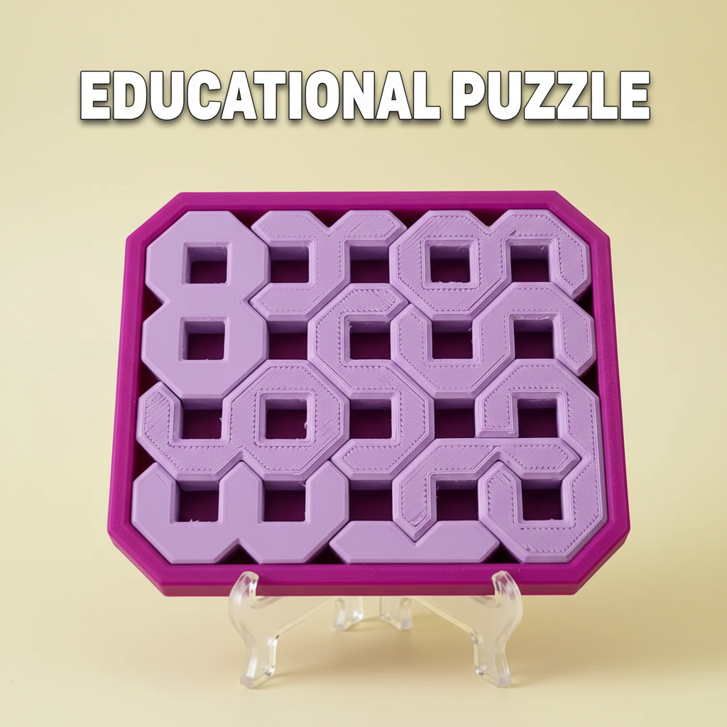 Puzzle拼图 迷你款Digi_its拼图 10级烧脑地狱高难度益智解谜玩具