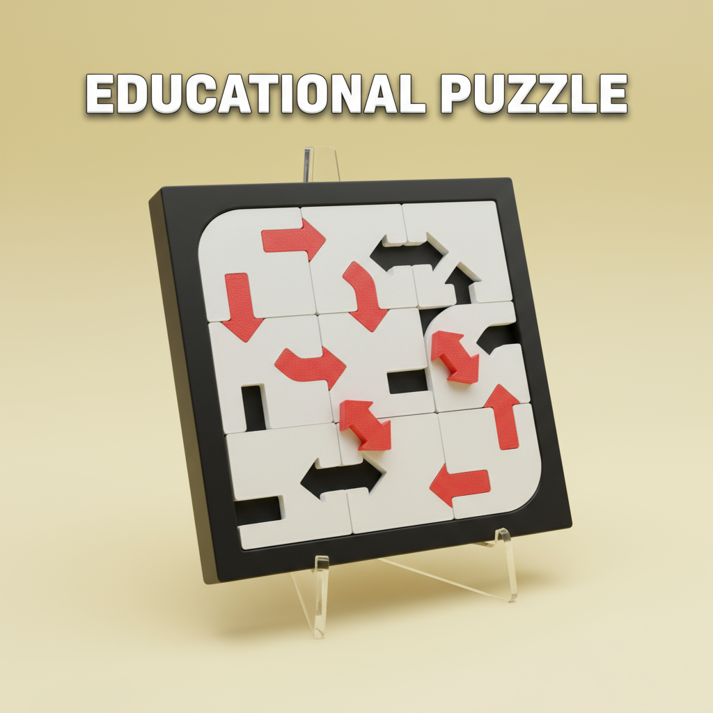 Puzzle拼图 迷你款解密拼图10级烧脑地狱高难度益智解谜玩具